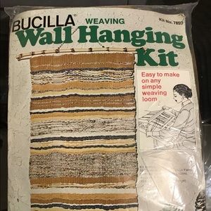 Bucilla weaving wall hanging kit 7859 for looms